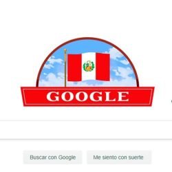 Google rinde un homenaje a Perú con un ‘doodle’ por 198 años de independencia