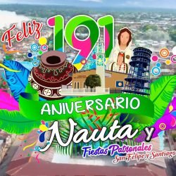 Loreto: Programa del 191 aniversario de fundación de Nauta