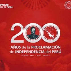 Tacna: programa del Bicentenario de la Independencia del Perú