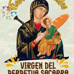 Programa de la fiesta patronal a la Virgen Perpetuo Socorro 2021 en Picota