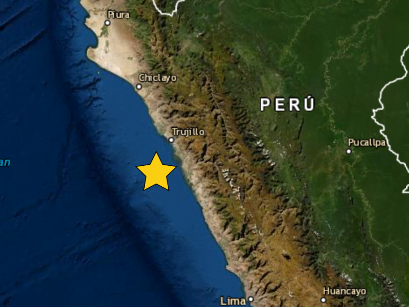Temblor en Trujillo