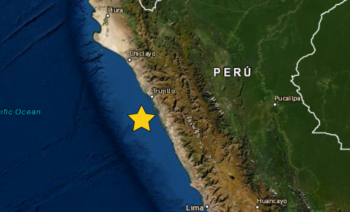 Temblor en Trujillo