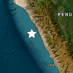 Último sismo en Perú