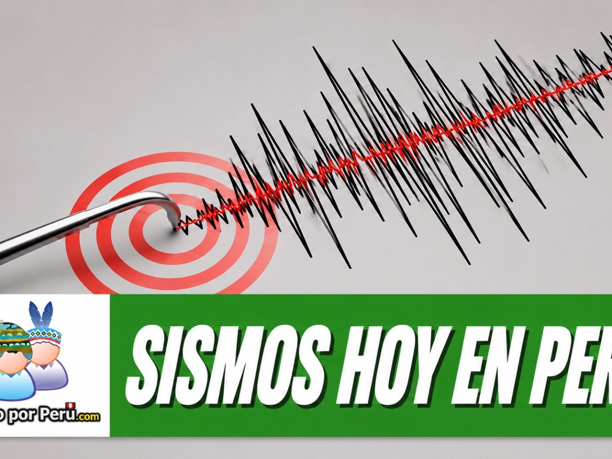 Sismo hoy en el Perú
