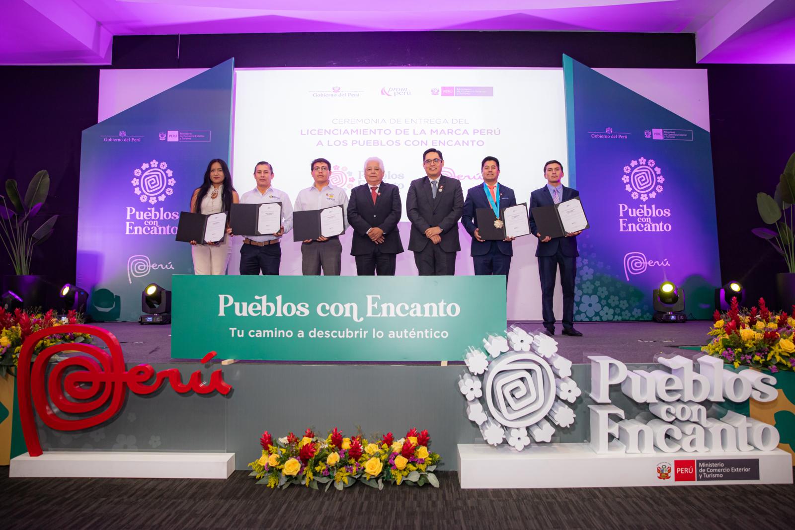 PROMPERÚ incorpora a los 14 Pueblos con Encanto al Programa de Licenciatarios de la Marca Perú