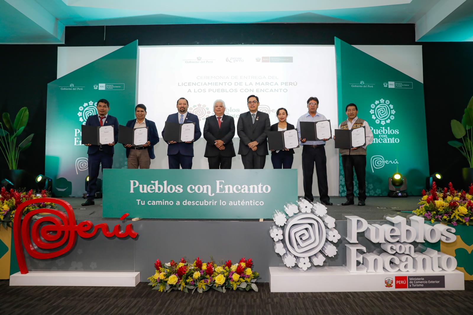 PROMPERÚ incorpora a los 14 Pueblos con Encanto al Programa de Licenciatarios de la Marca Perú